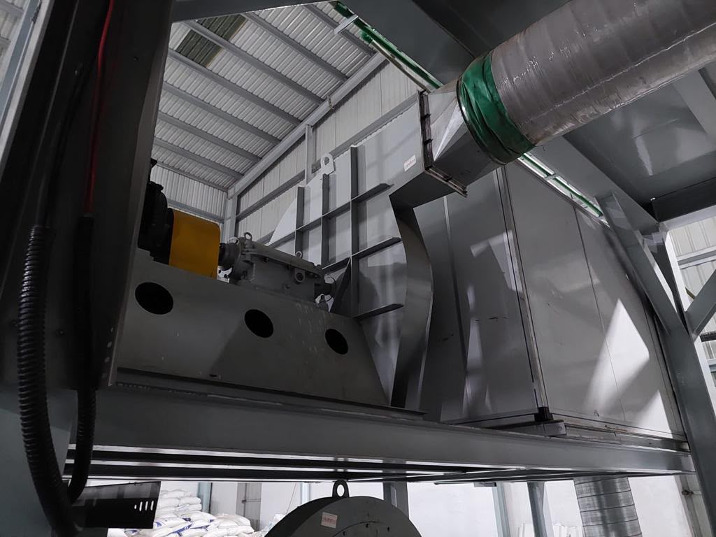 Industrial processing equipment and ventilation